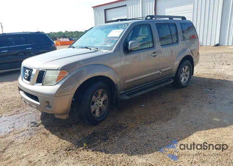 2008 Nissan Pathfinder Se z USA, uszkodzony, nr VIN 5N1AR18U98C618592
